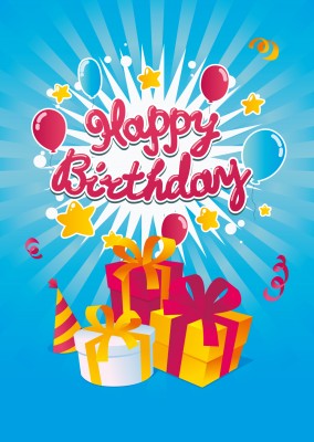 old free card year for birthday boy printable 11 Online   Grusskarten   Happy Postkarten Birthday &