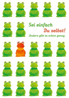 Spruch frosch