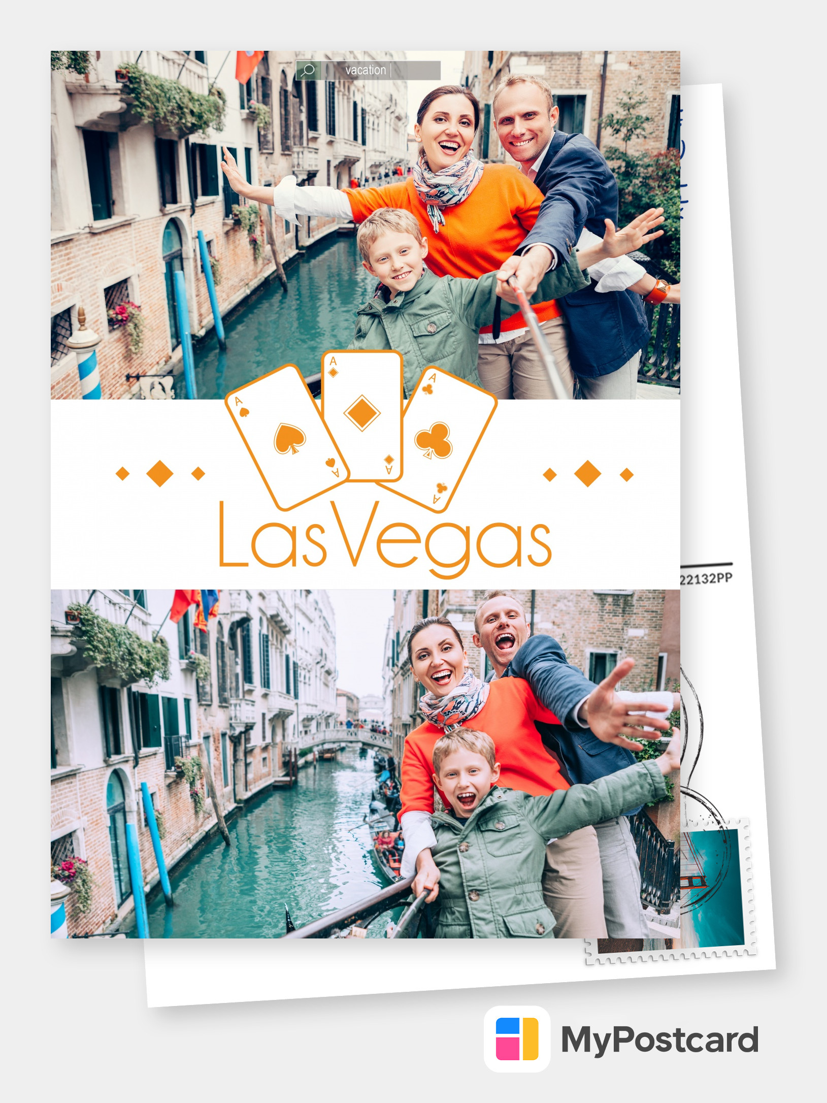 Las Vegas – Gambling Collage | Vacation Cards & Quotes 🗺️🏖️📸 | Send real  postcards online