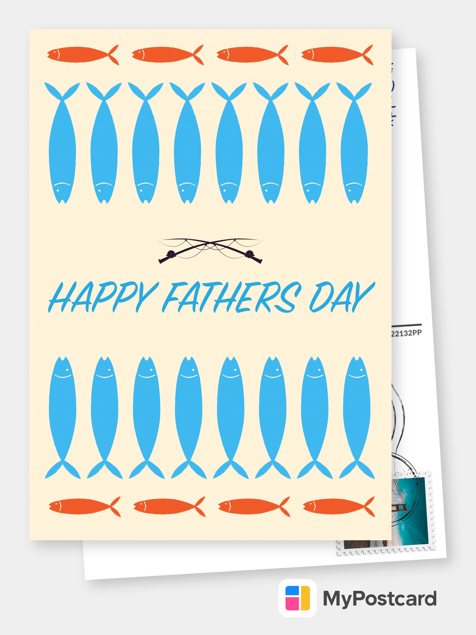 Fathers Day Fishing Card
