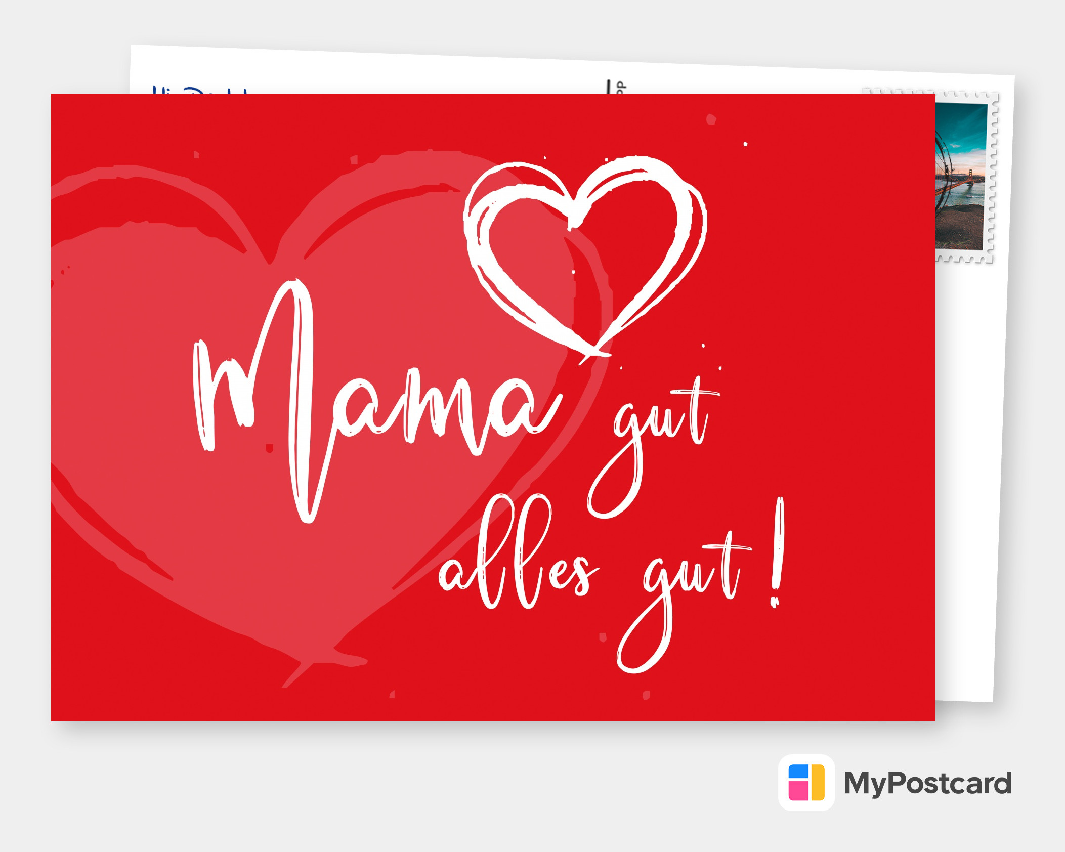 Mama gut, alles gut! | Muttertag 👩 ️ | Echte Postkarten ...