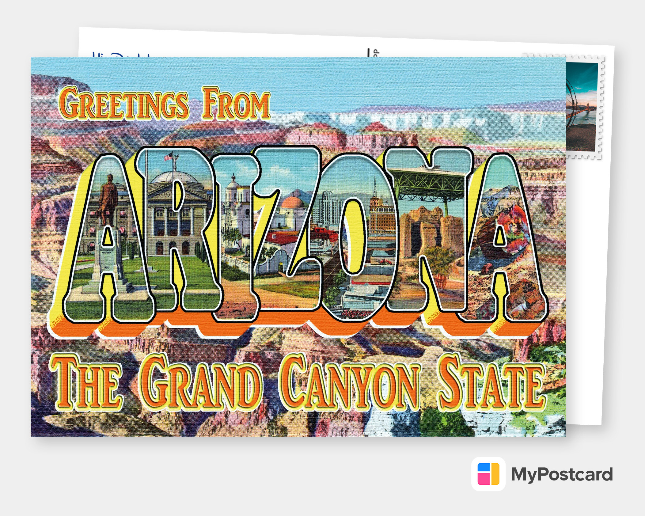 Arizona – The Grand Canyon State | Vacation Cards & Quotes 🗺️🏖️📸 | Send  real postcards online