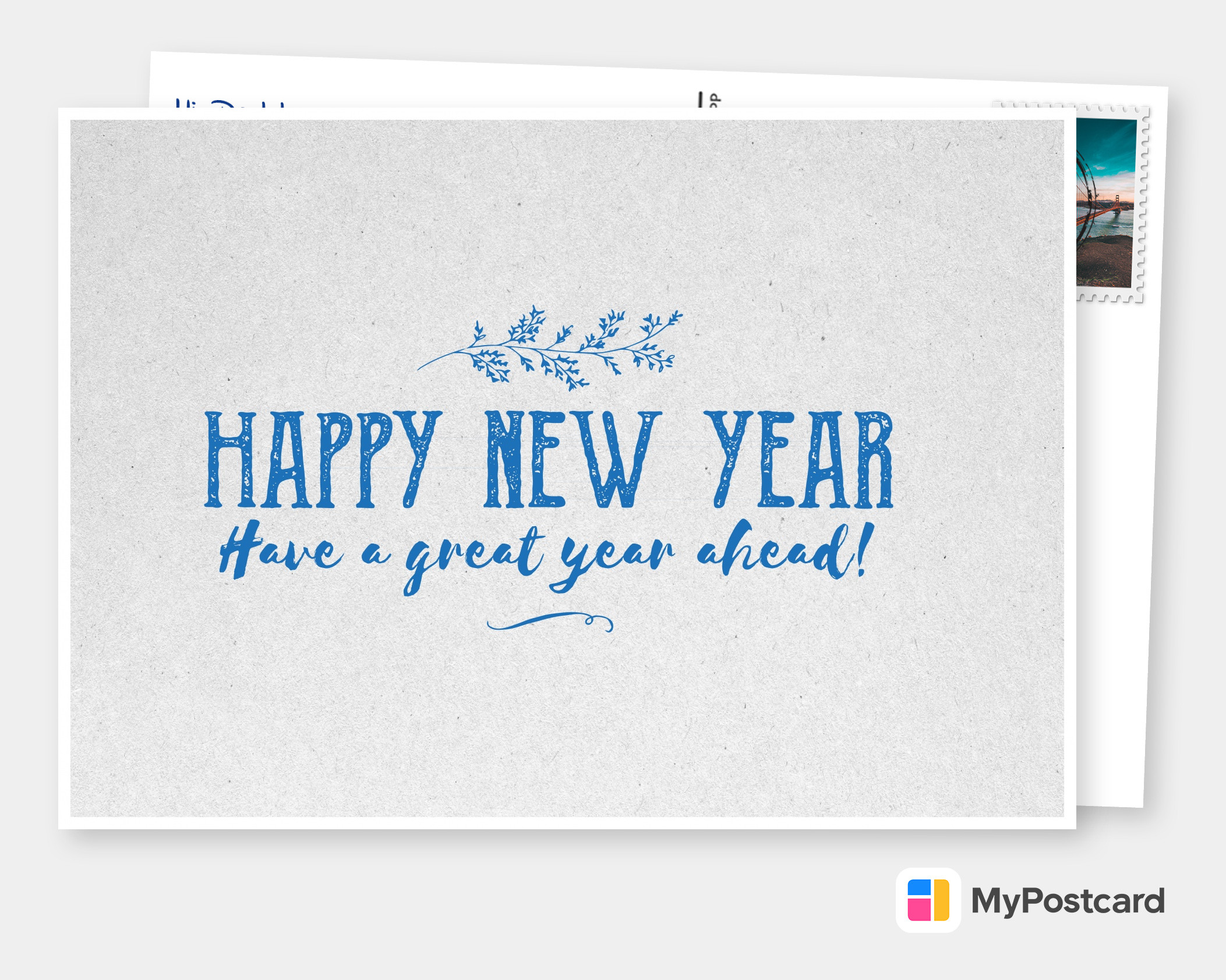 Have A Great Year Ahead Send Real Postcards Online