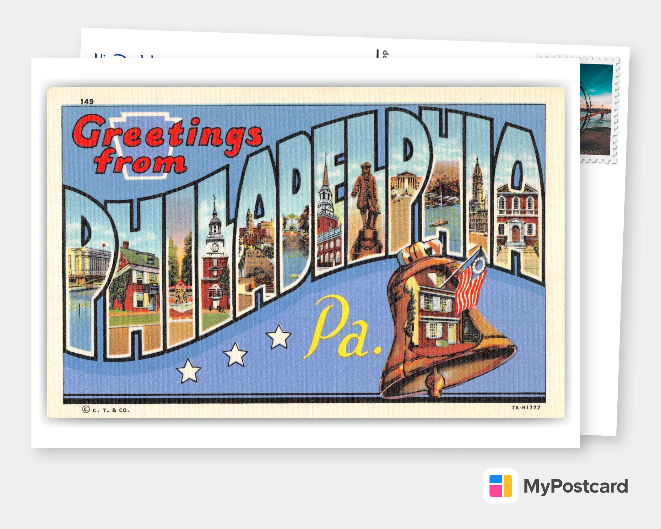 Philadelphia, Pennsylvania, Greetings from | Vintage & Antique