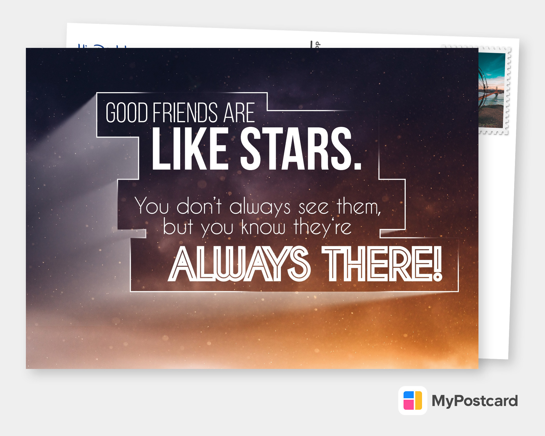 Good Friends Are Like Stars