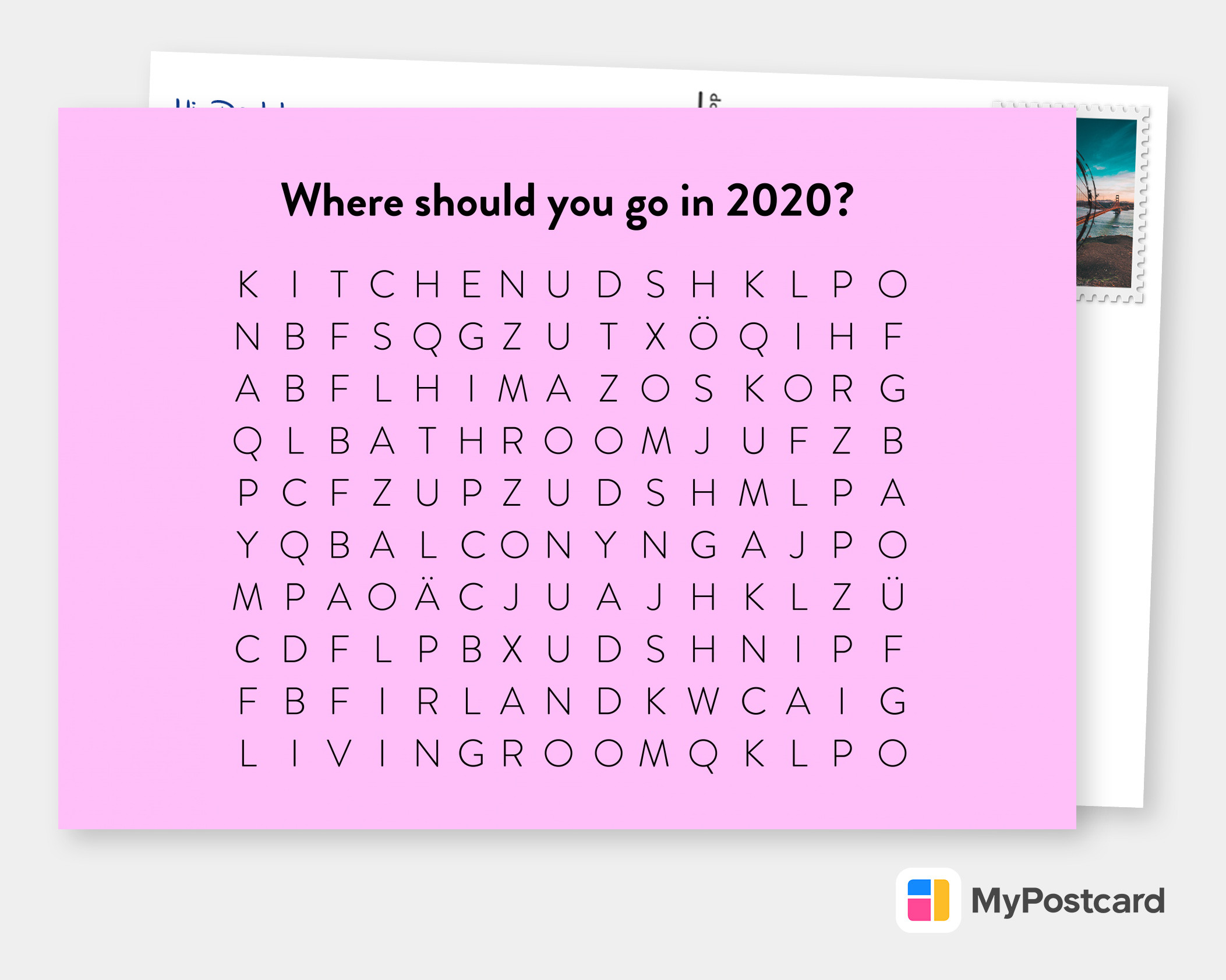 Where Should You Go In Just Because Cards Quotes Send Real Postcards Online