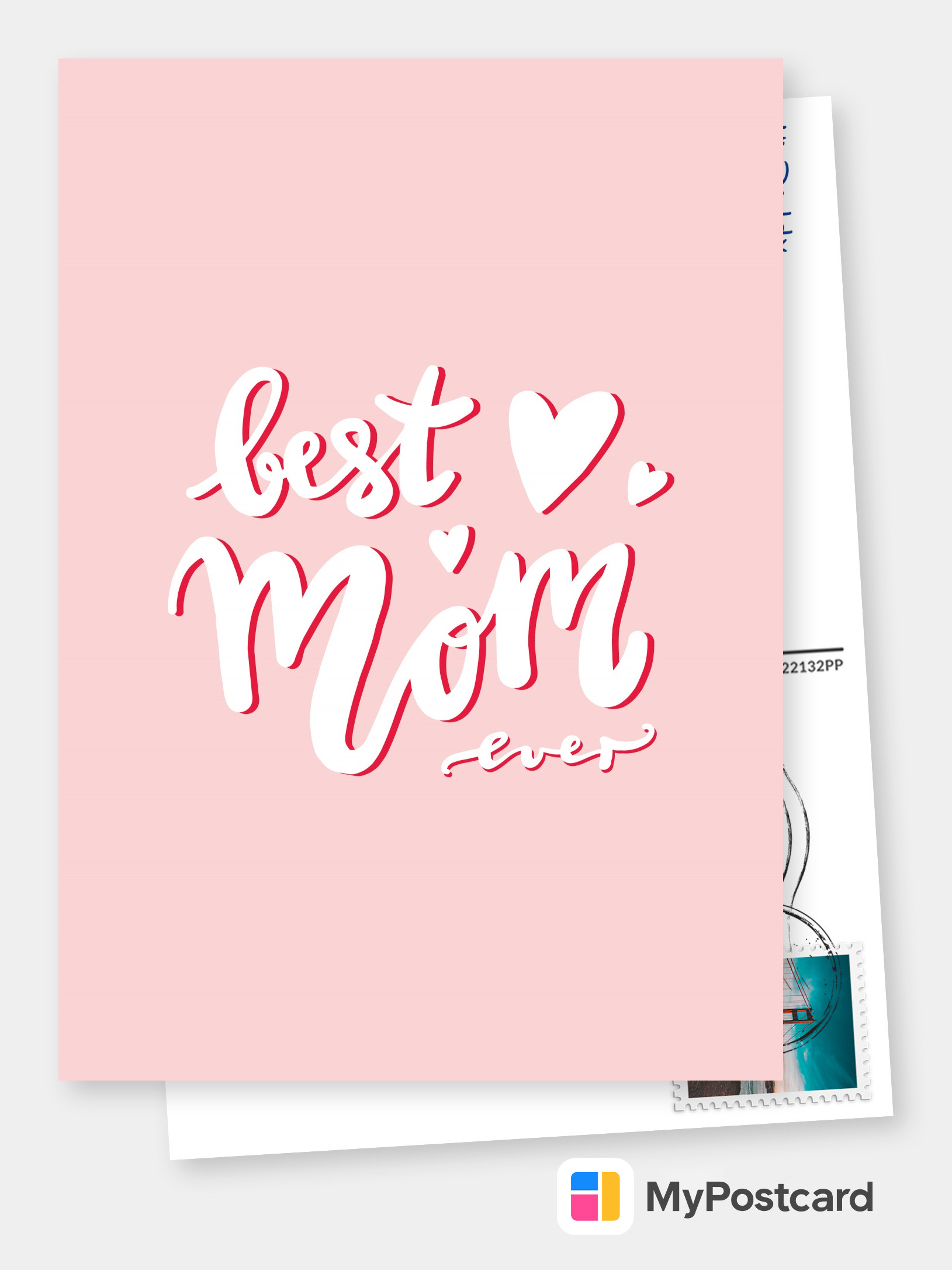 To the best mom ever | Mother's Day Cards 👩❤️ | Send real postcards online