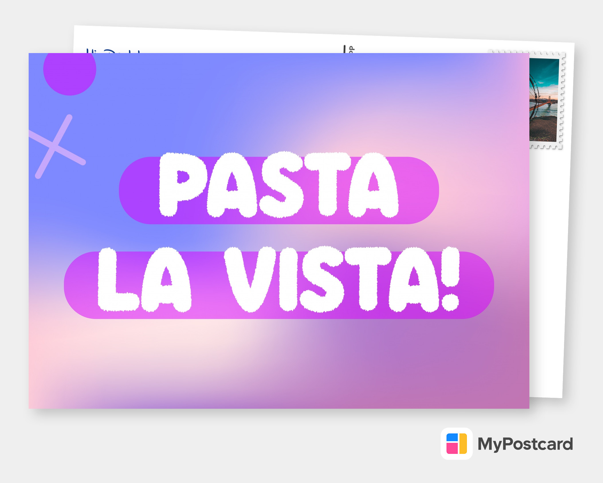 PASTA LA VISTA | Sticker