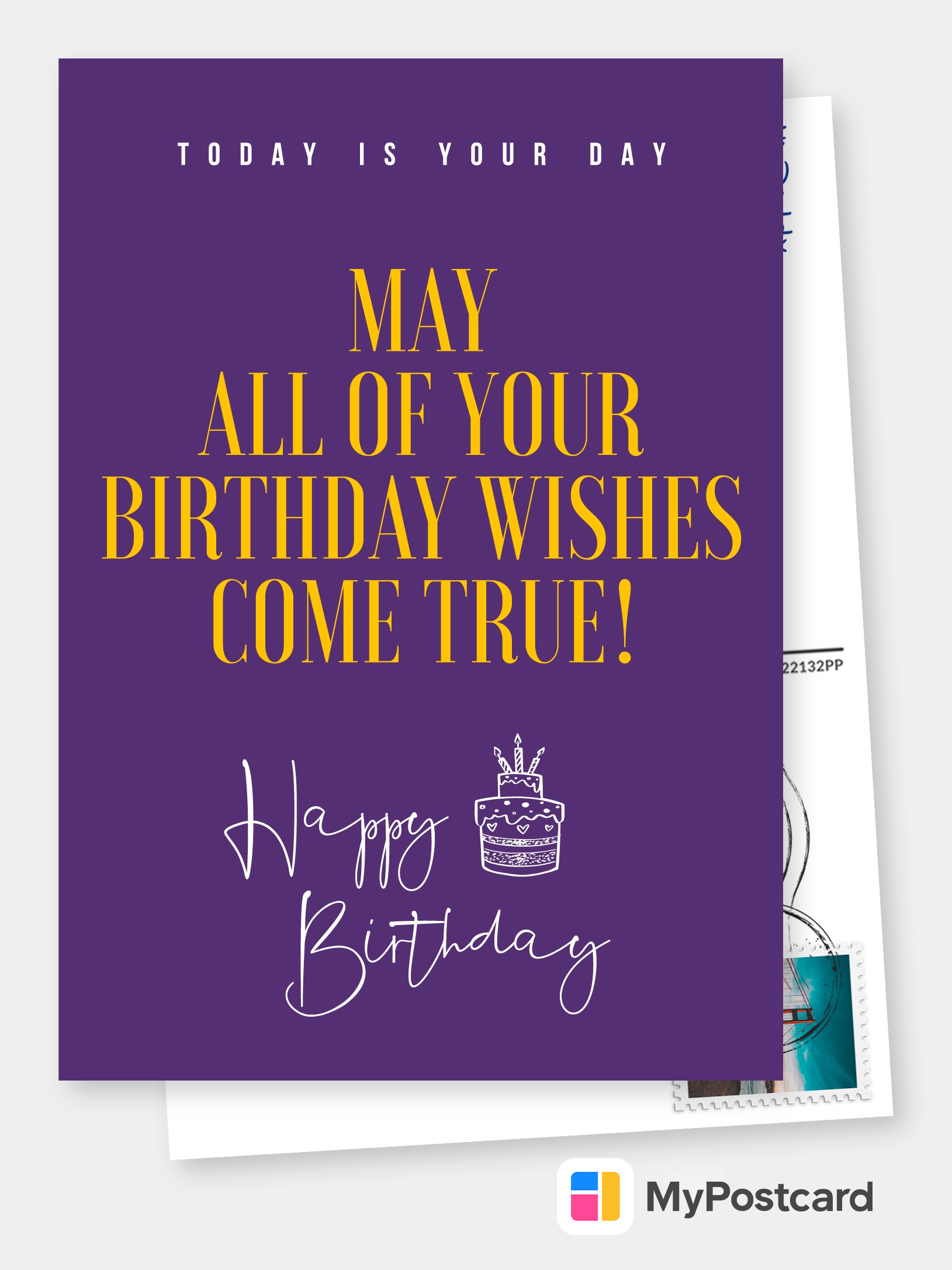 May all of your birthday wishes come true | Birthday Cards & Quotes 🎂🎁🎉  | Send real postcards online