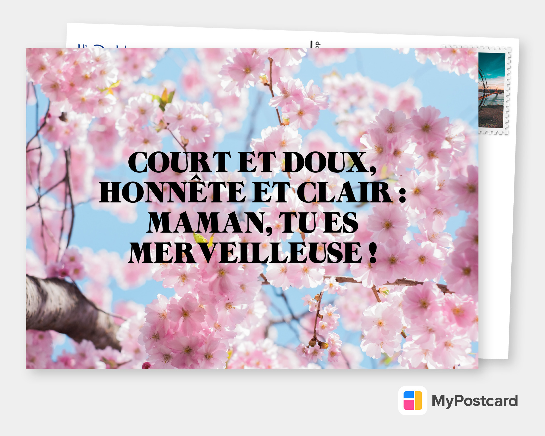 Court Et Doux Vraies Cartes Postales En Ligne