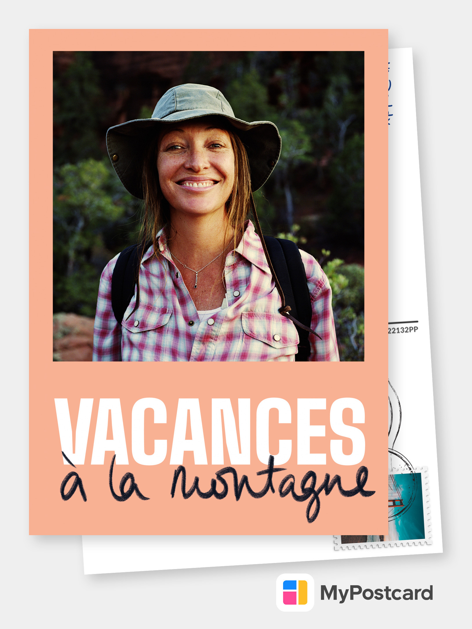 Vacances à La Montagne Vraies Cartes Postales En Ligne