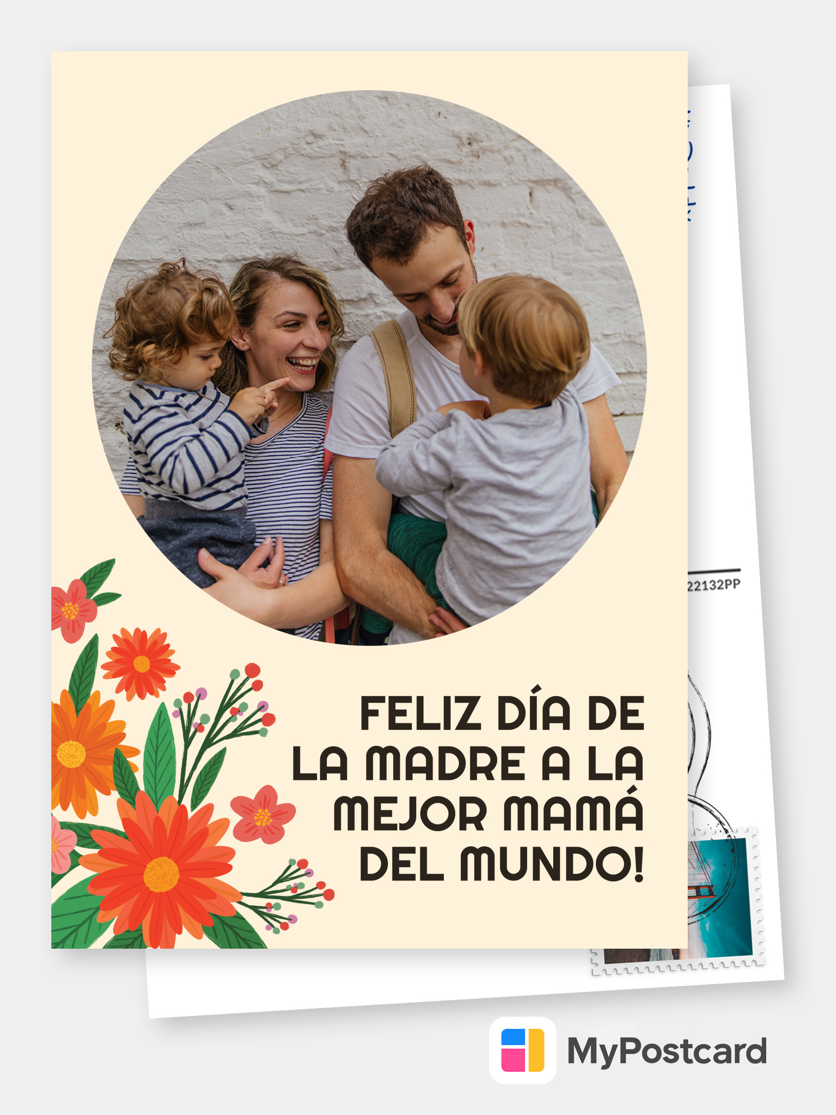 feliz dia de la madre super mama