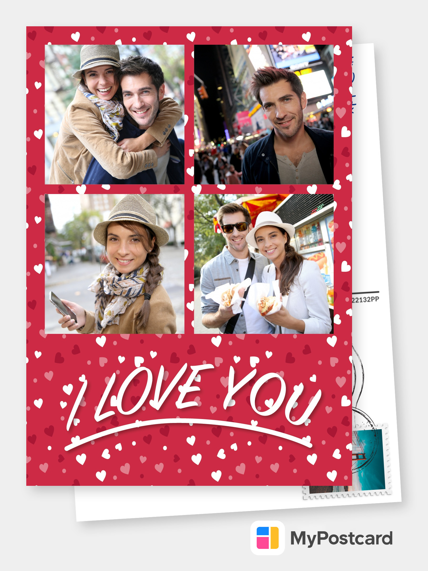 Free Printable I Love You Photo Cards Templates Print And Mailed For You Online Printed I Love You Photo Cards We Print Your I Love You Photo Cards International
