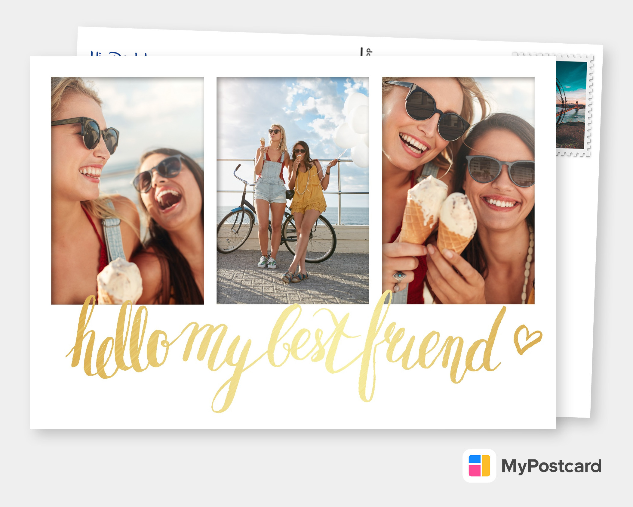 Smile happy looks good on you | Friendship Cards & Quotes 🎎🤩 | Send real  postcards online